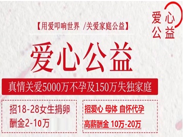 思茅捐卵助孕生子 爱心志愿者招募